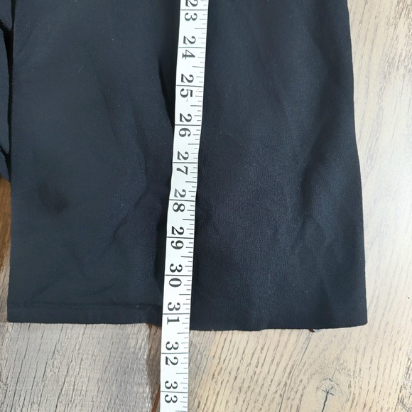 EILEEN FISHER Blazer Womens X-Small Black 3 Button Lined Scoop Neck Overcoat EUC - Picture 11 of 12